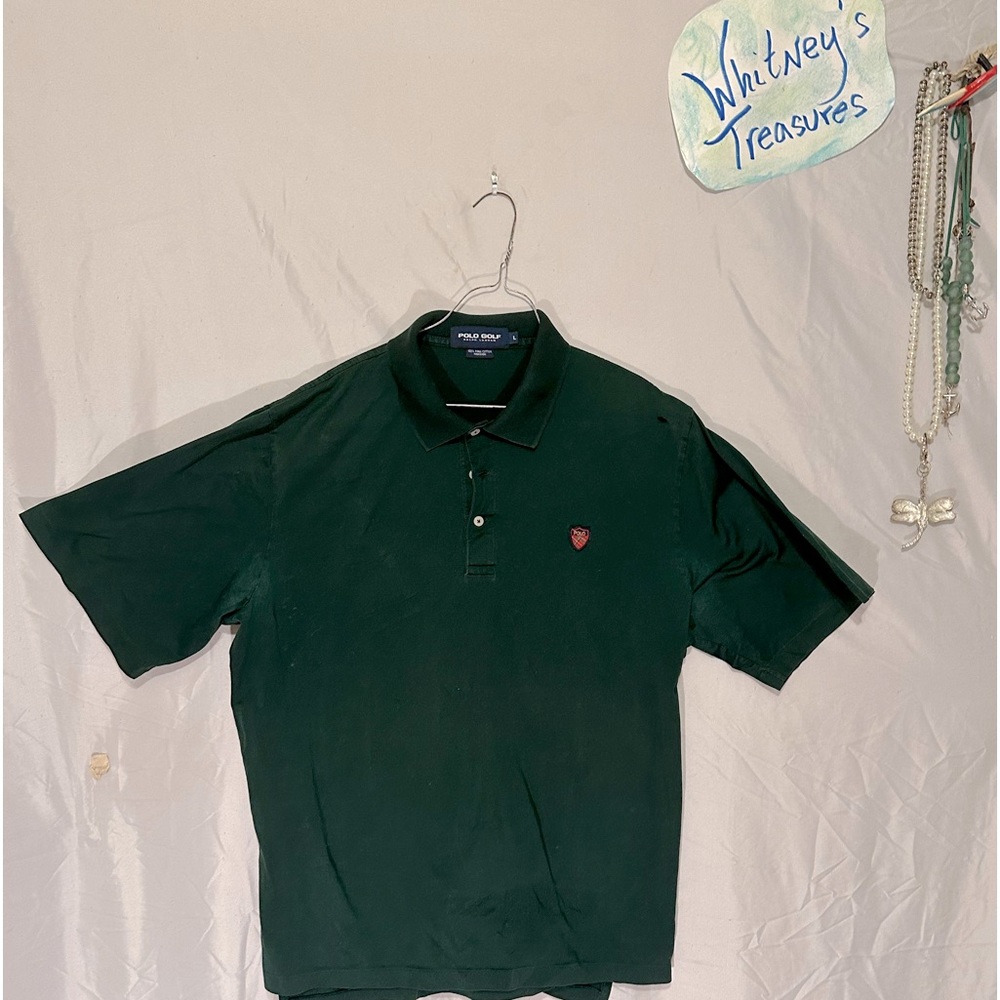 Polo golf deep green large